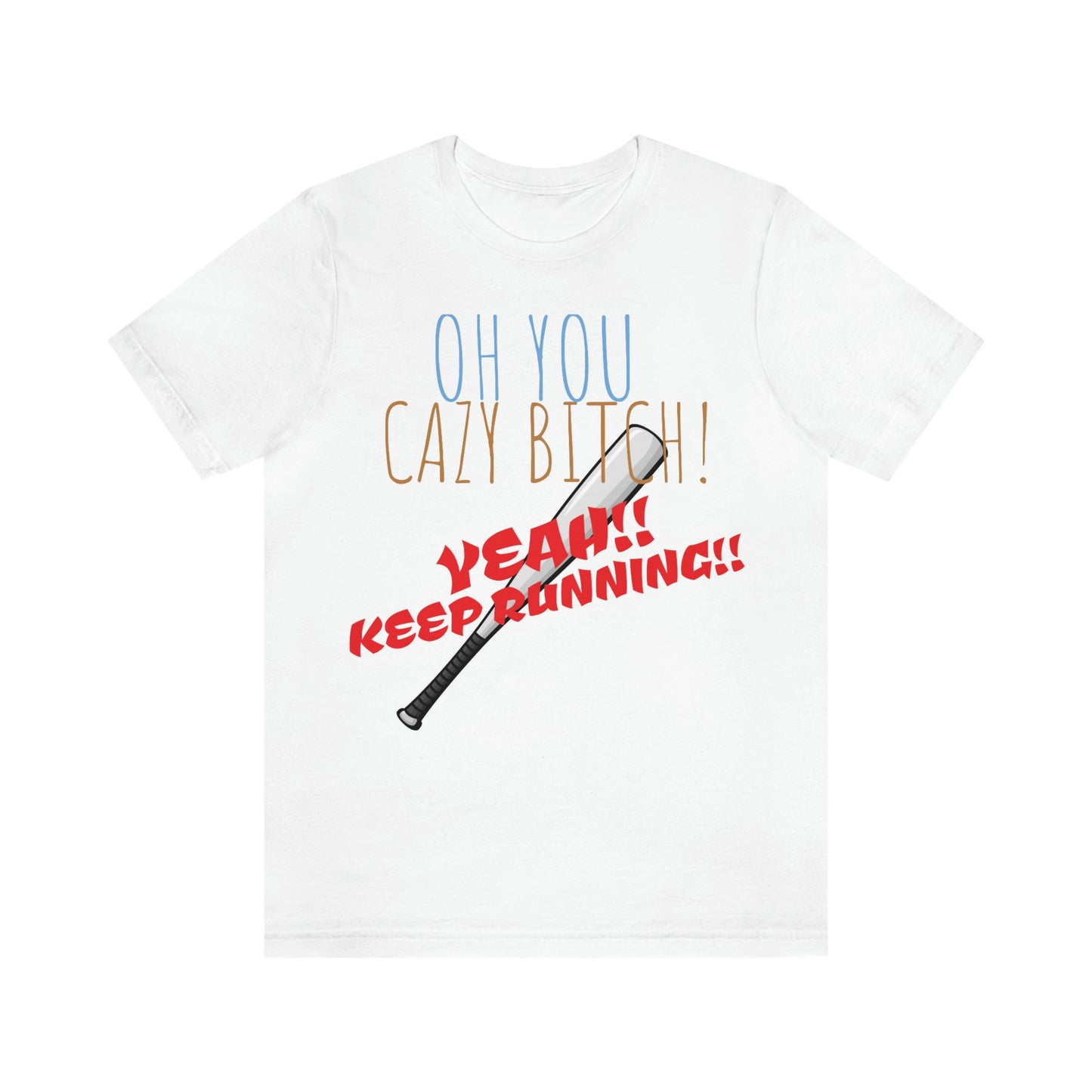 Unisex Jersey Short Sleeve Tee KEEP RUNING