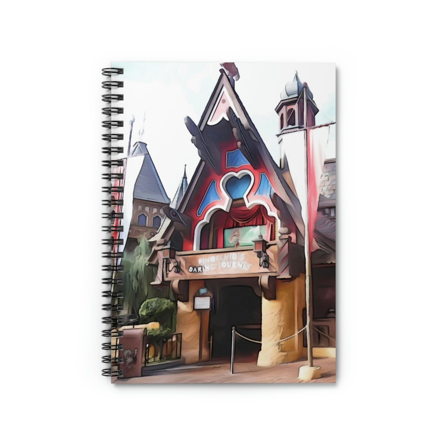 Copy of Spiral Notebook - Disneyland Dumbo the Flying Elephant