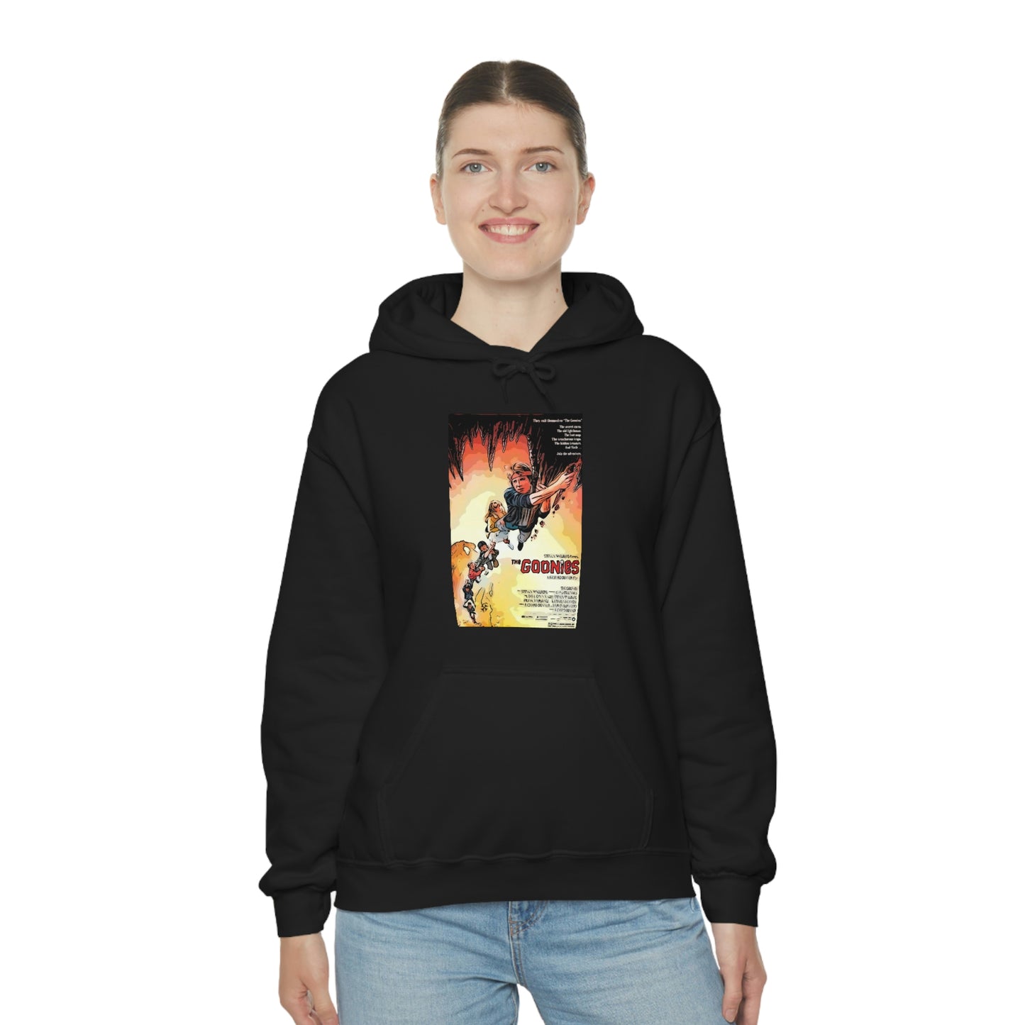 Unisex Heavy Blend™ Hooded Sweatshirt The Goonies Movie Poster