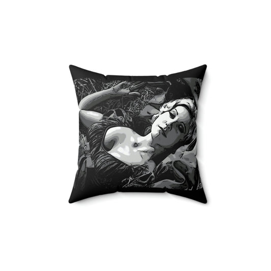 Spun Polyester Square Pillow ~Young Frankenstein ~Inga~