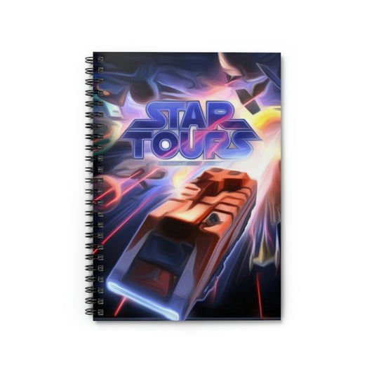 Spiral Notebook - Disneyland Star Tours Ride