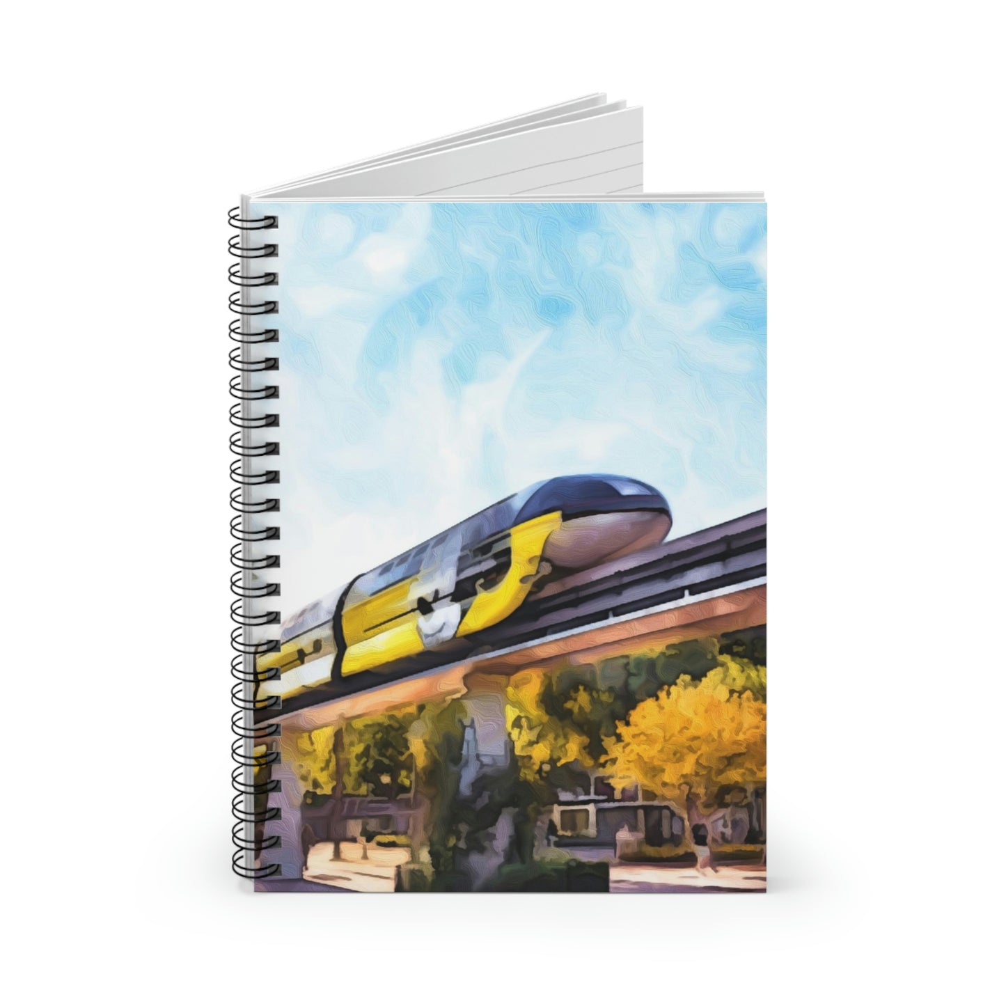 Spiral Notebook - Disneyland Monorail