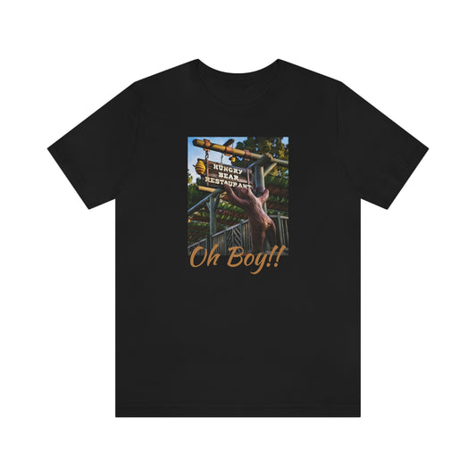 Unisex Jersey Short Sleeve Tee DISNEYLAND HUNGRY BEAR