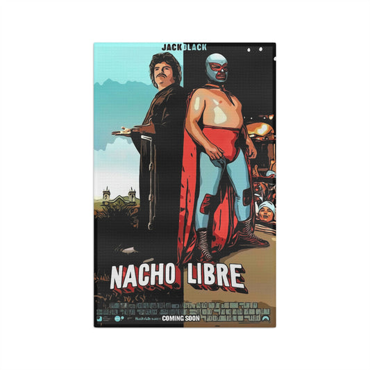 Soft Tea Towel Nacho Libre Movie ~ Poster