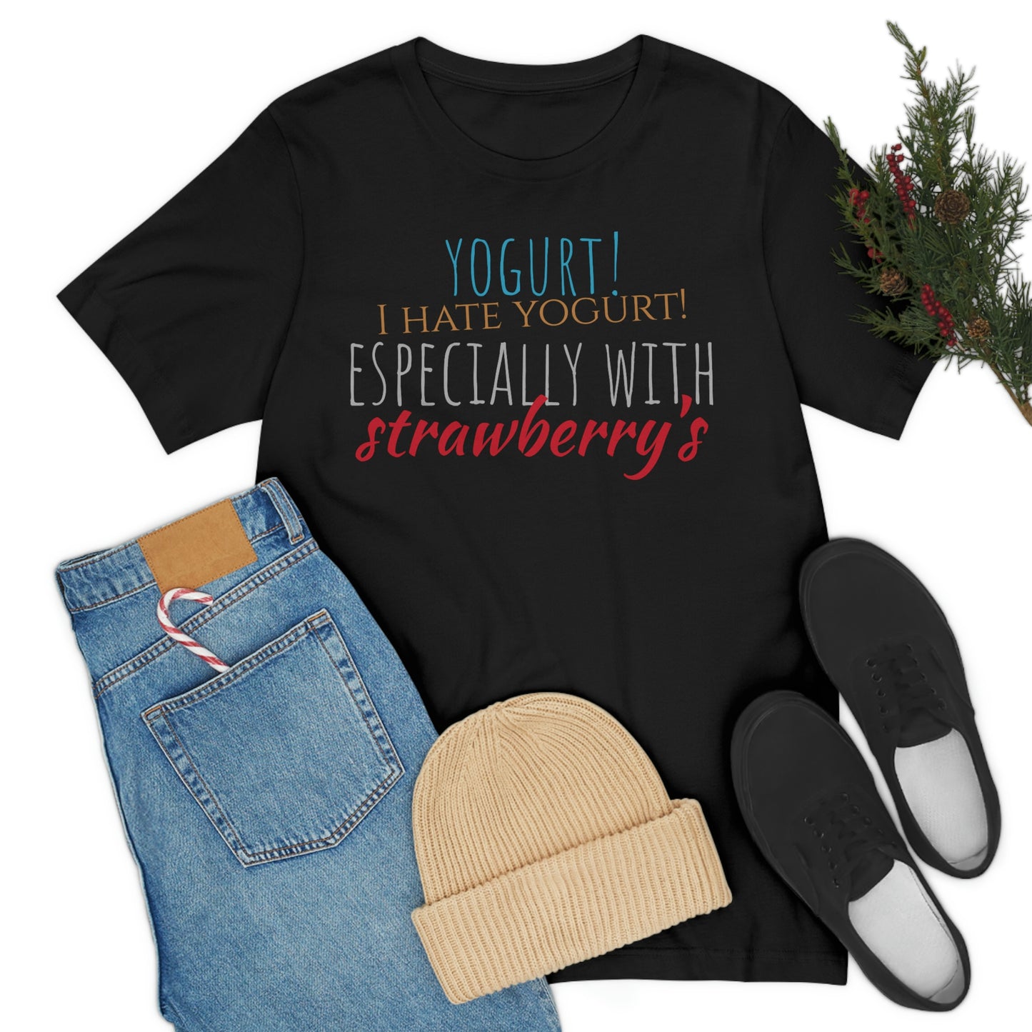 Unisex Jersey Short Sleeve Tee Yogurt