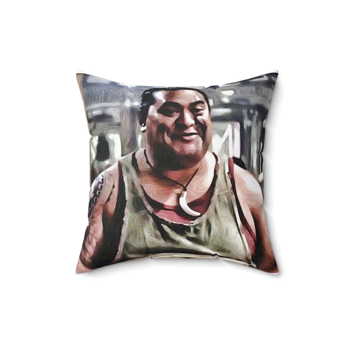 Copy of Copy of Copy of Spun Polyester Square Pillow ~50 first dates~ Michael Bolton ~