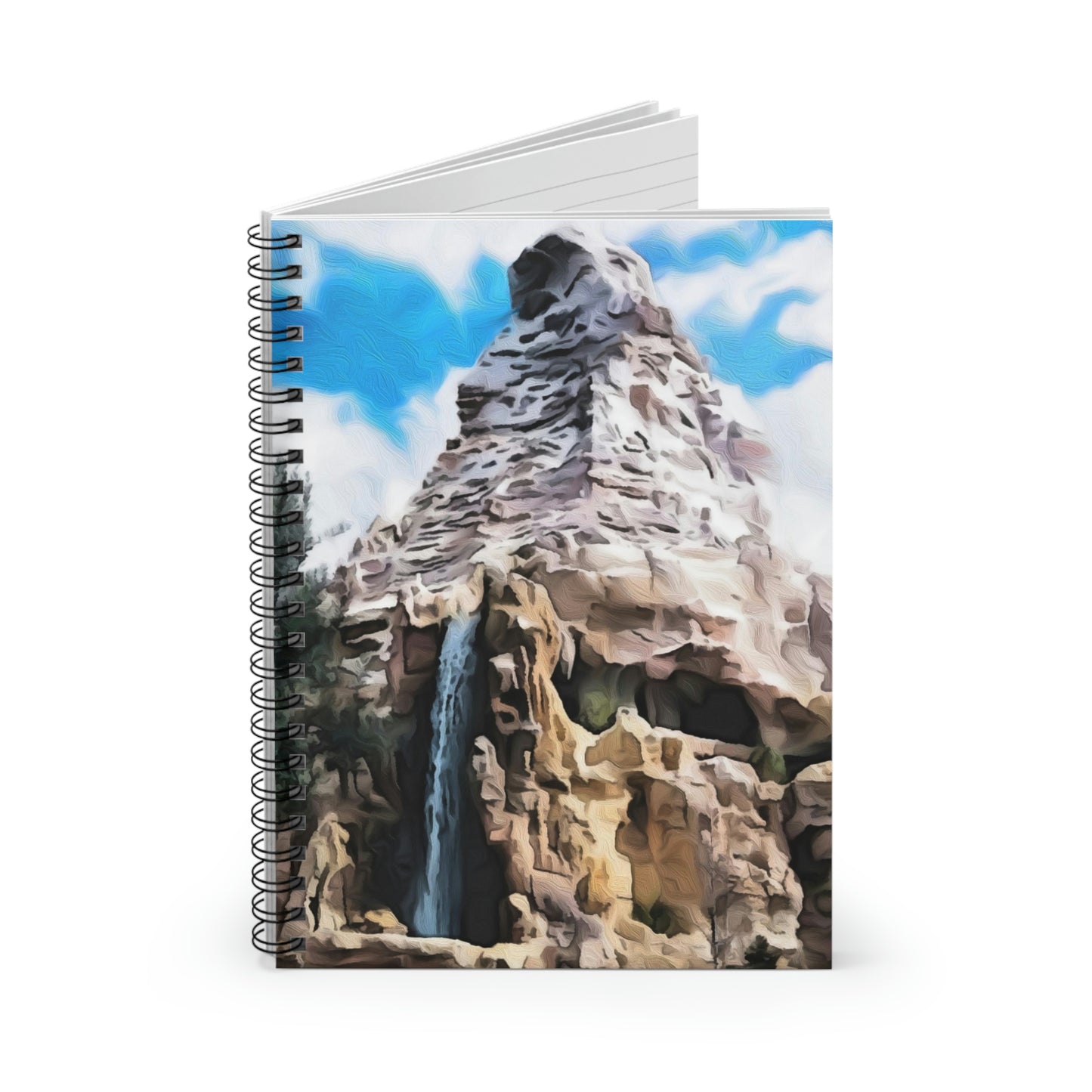 Spiral Notebook - Disneyland Matterhorn Mountain