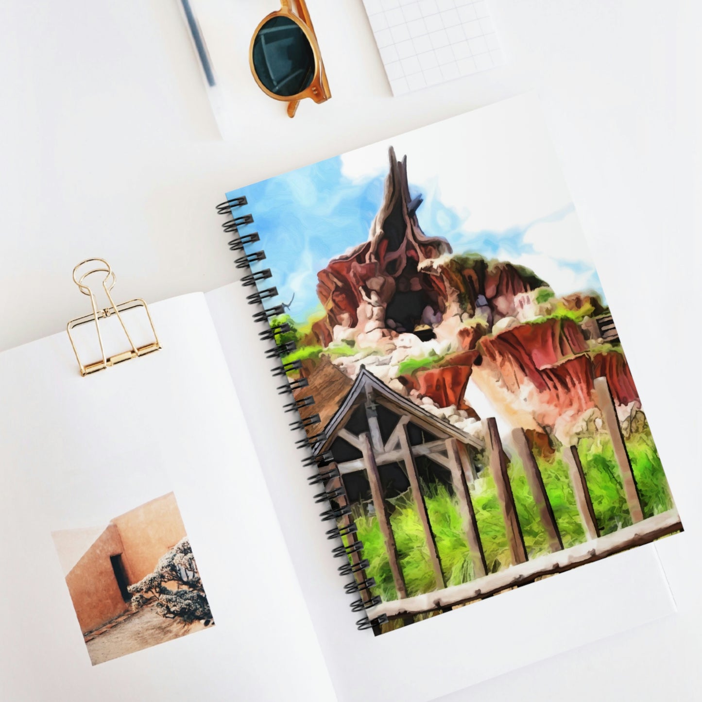 Spiral Notebook - Disneyland Splash Mountain