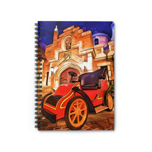Spiral Notebook - Disneyland Mr. Toad Wild Ride