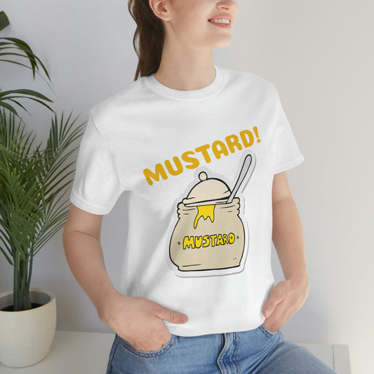 Unisex Jersey Short Sleeve Tee Mustard!