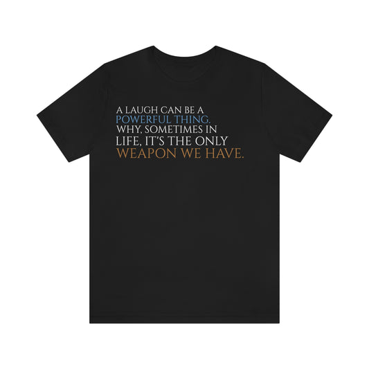 Unisex Jersey Short Sleeve Tee Who Framed Roger rabbit - A laugh can be a powerful thing