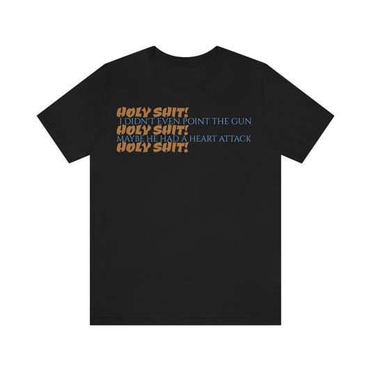 Unisex Jersey Short Sleeve Tee Animal House - " holy"