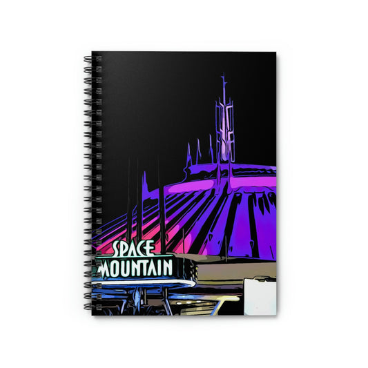 Spiral Notebook - Disneyland Space Mountain