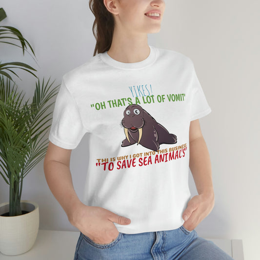 Unisex Jersey Short Sleeve Tee sea animal’s
