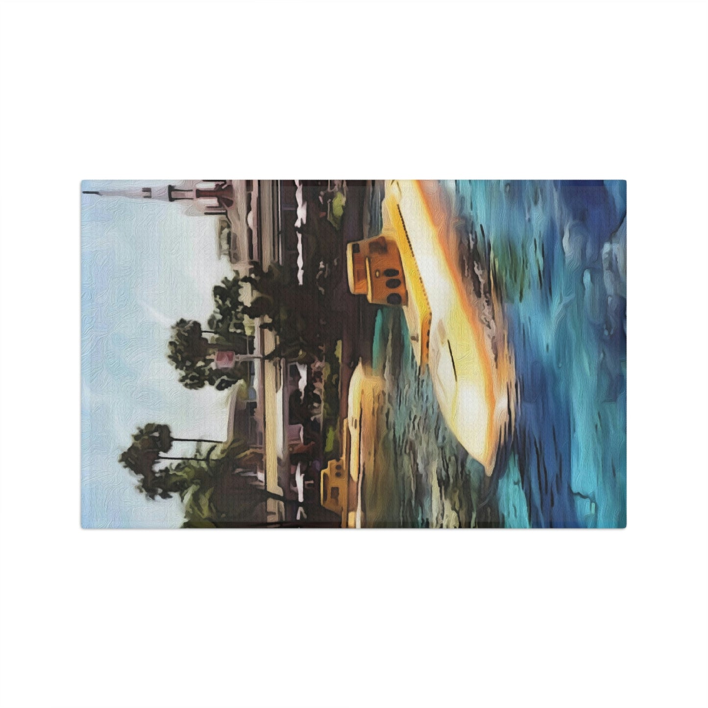 Soft Tea Towel Disneyland ~ Submarine Voyage ~ Retro Ride