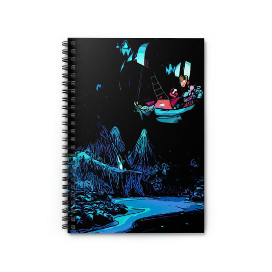 Spiral Notebook - Disneyland Peter Pan's Flight Dark Ride