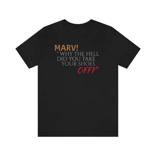 Unisex Jersey Short Sleeve Tee Home Alone - Quote - "Marv!"