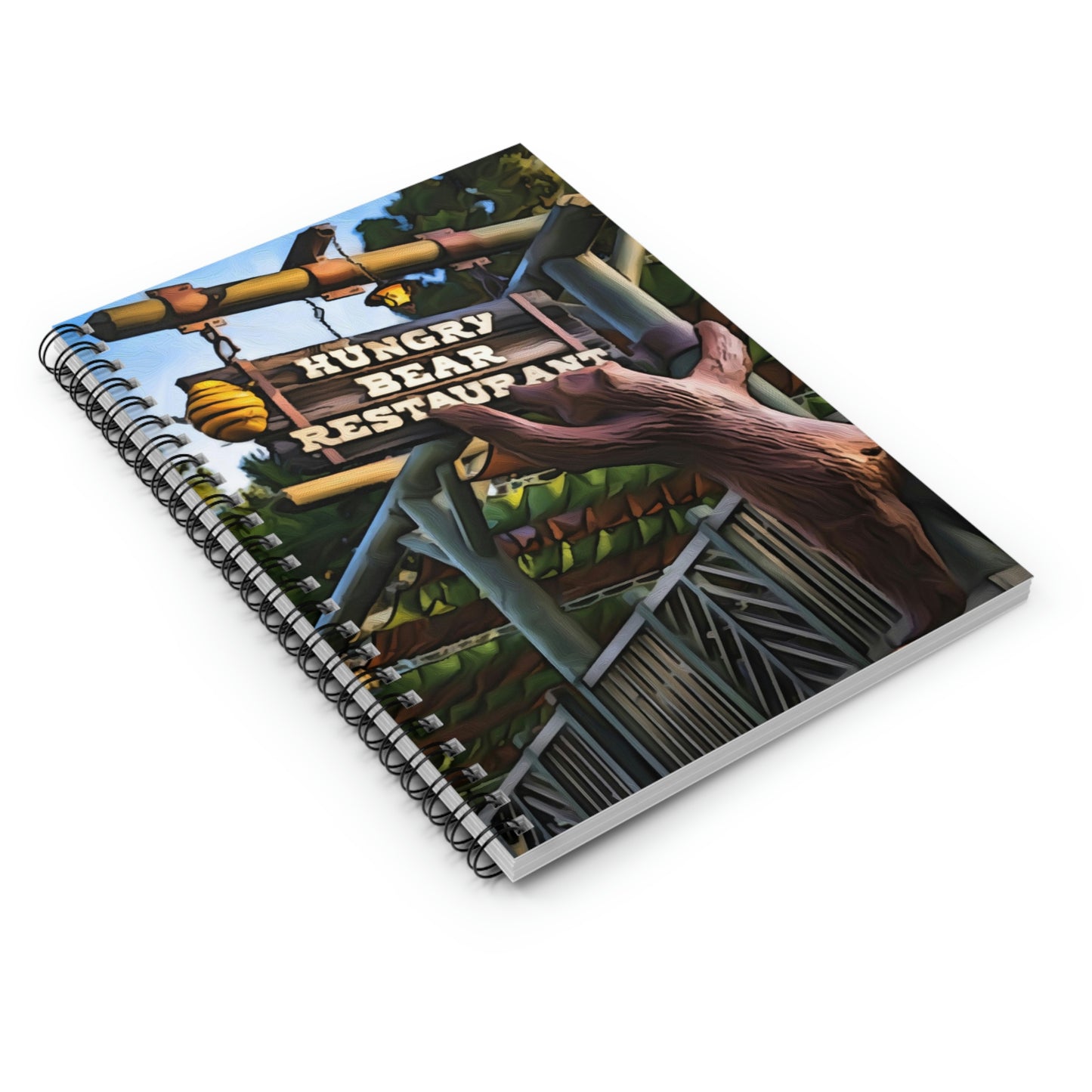 Spiral Notebook - Disneyland Hungry Bear Restaurant