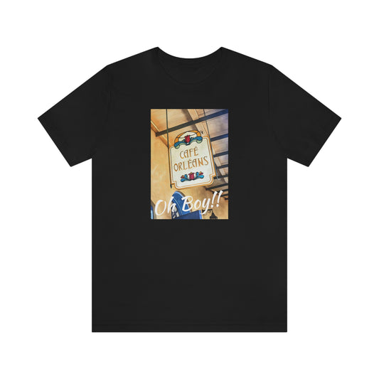 Unisex Jersey Short Sleeve Tee DISNEYLAND CAFE ORLEANS