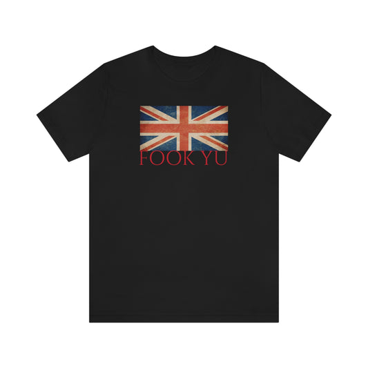 Unisex Jersey Short Sleeve Tee Austin powers "Fook Yu"