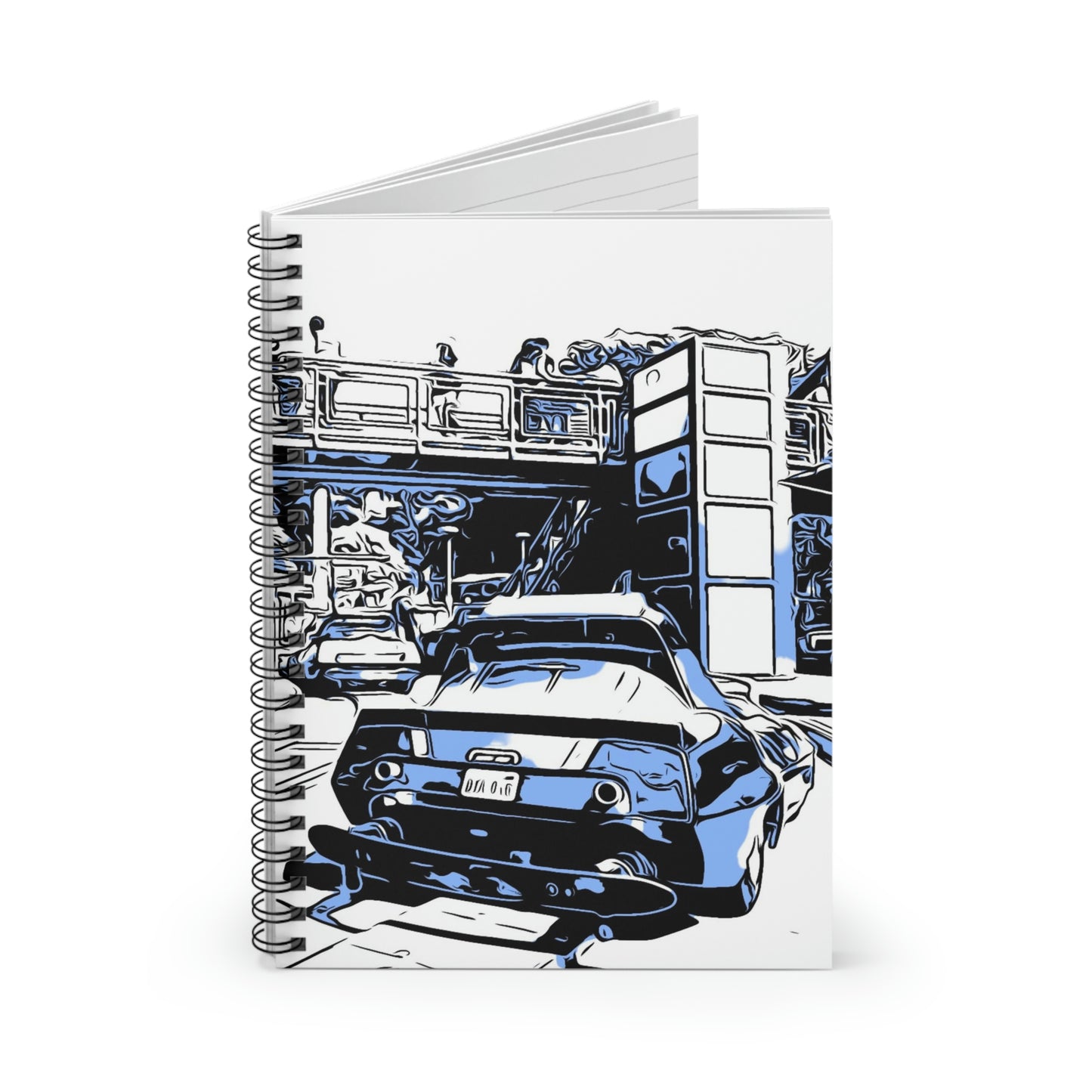 Spiral Notebook - Disneyland Autopia