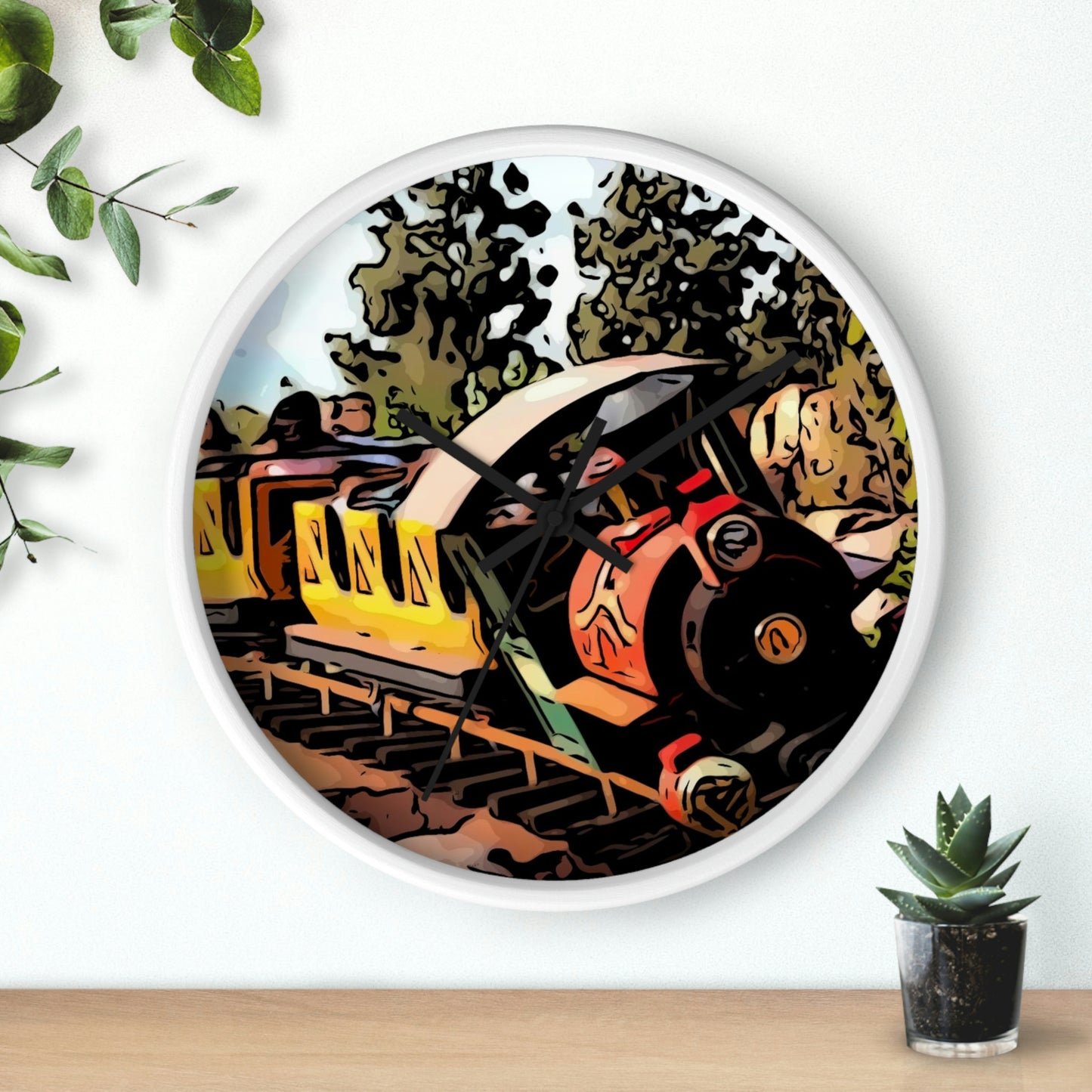 Wall clock Disneyland Big Thunder Mountain Railroad