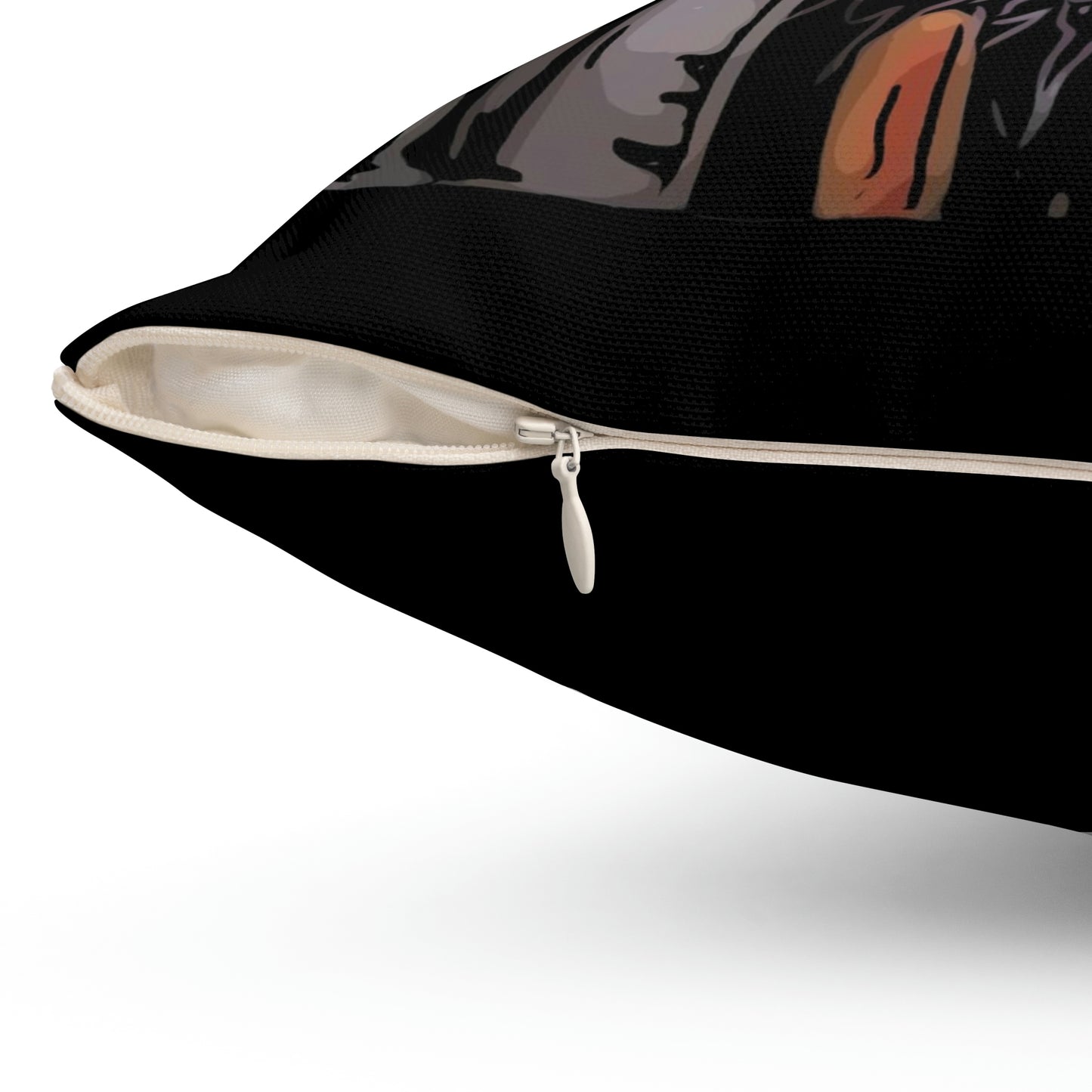 Spun Polyester Square Pillow ~ Goonies ~ Mouth