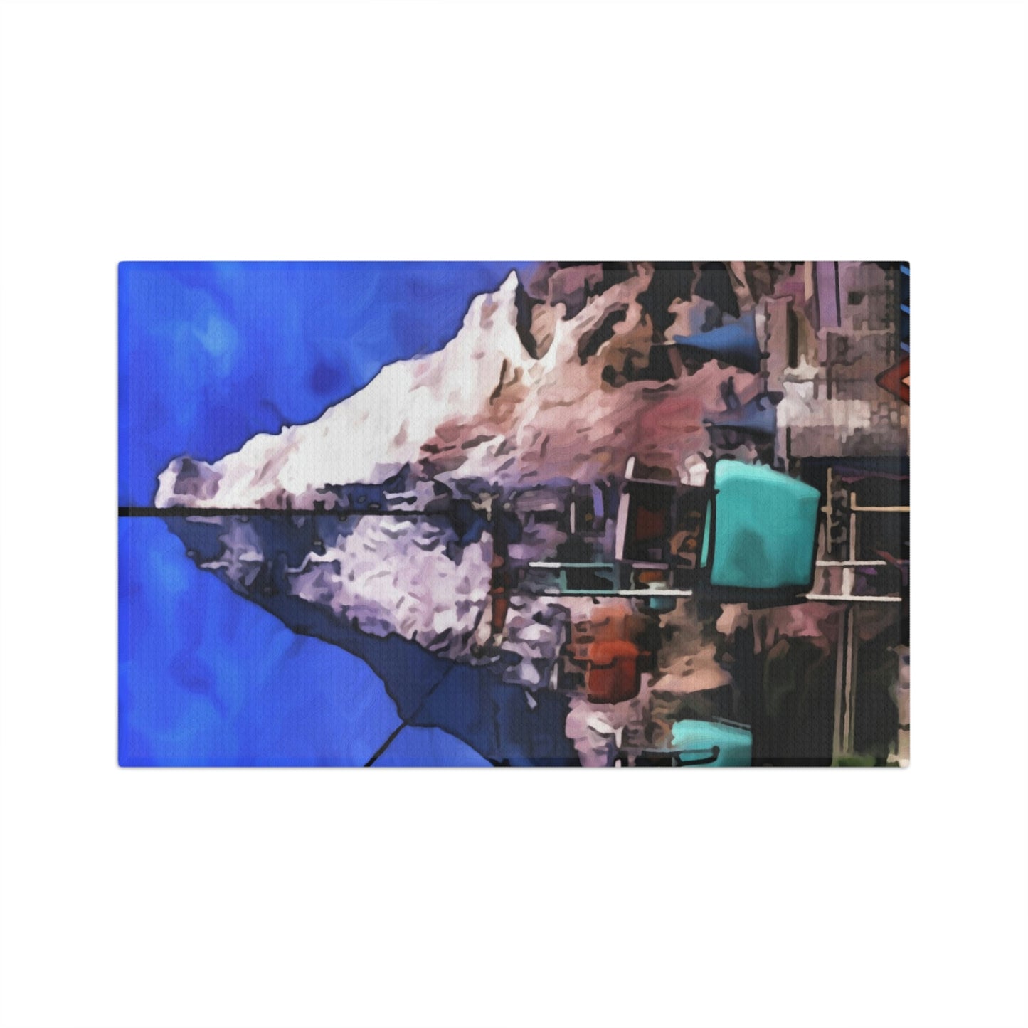 Soft Tea Towel Disneyland ~ Sky Buckets ~ Matterhorn Mountain ~ ride