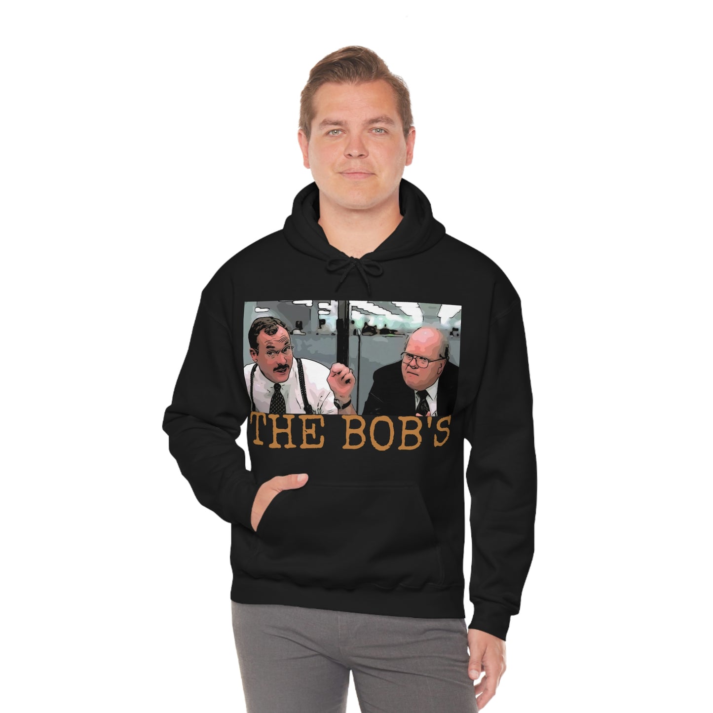 Unisex Heavy Blend™ Hooded Sweatshirt Office space ~ The Bob's