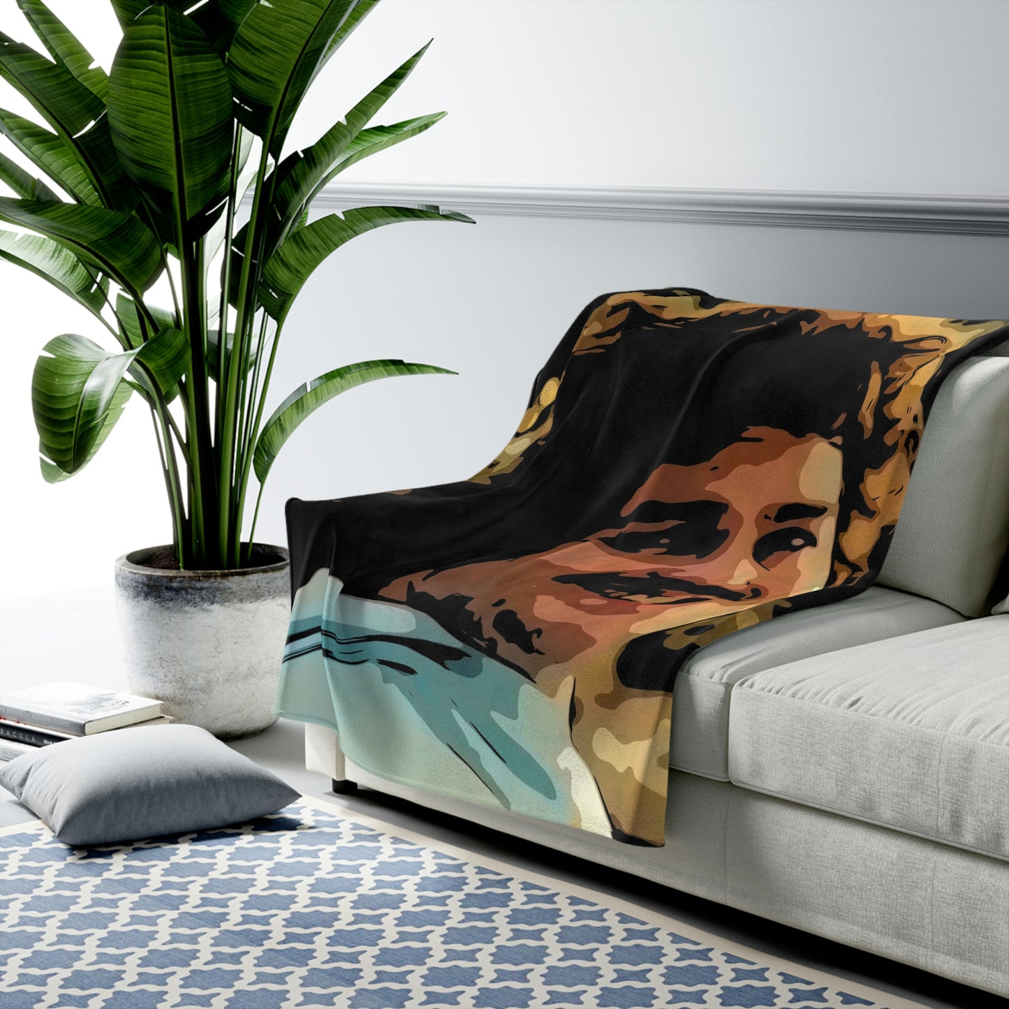 Velveteen Plush Blanket ~ Nacho Libre