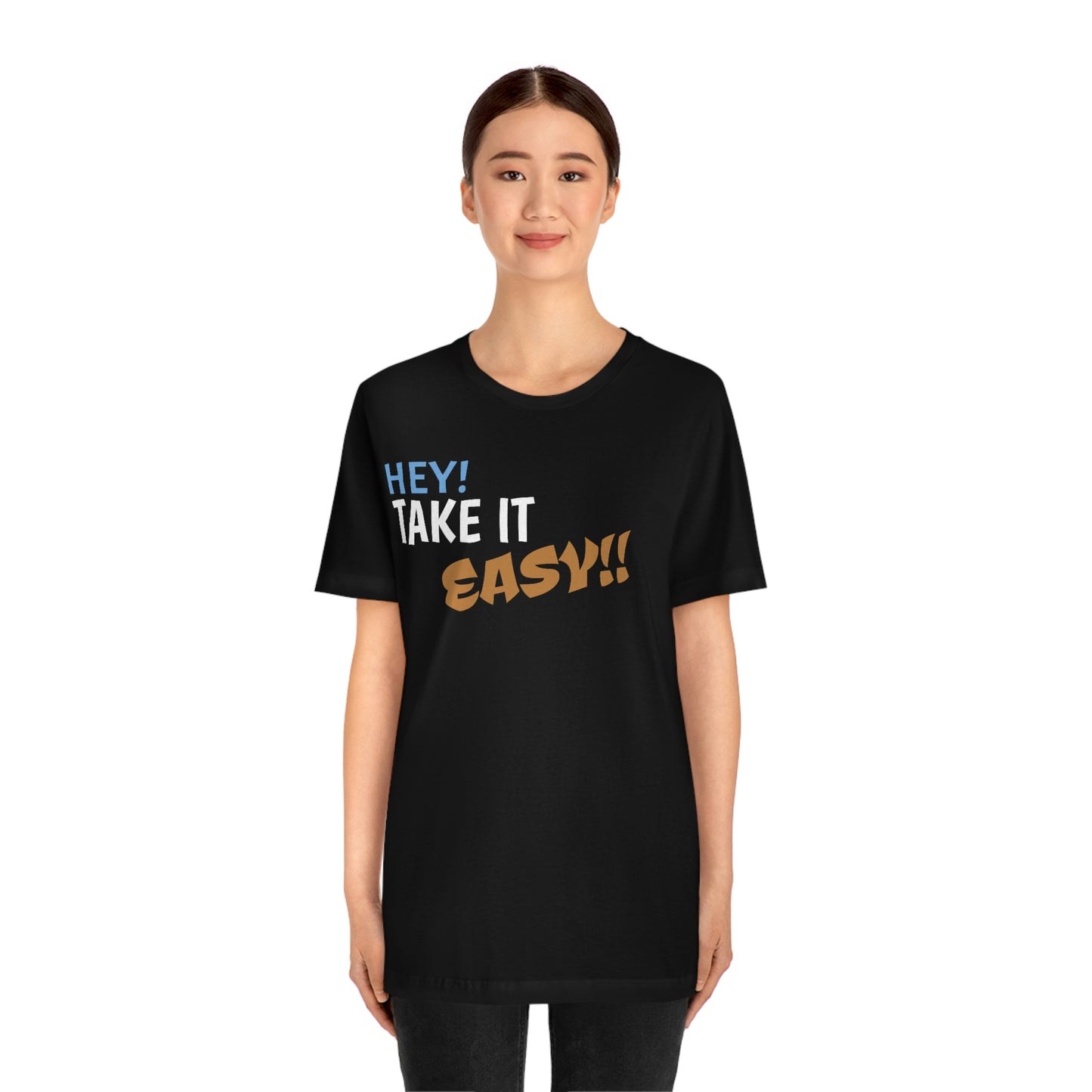 Unisex Jersey Short Sleeve Tee Nacho Libre - "Take it Easy"